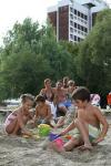 Own beach of Hotel Marina at Lake Balaton in Balatonfured