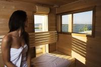 Hotel Nautis at Lake Velencei - sauna of the Vital Hotel Nautis - Gardony
