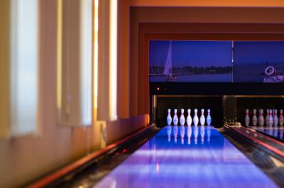 Bowling alley in the Hotel Azur Premium in Siofok in Hungary - Azúr Prémium Hotel***** Siófok - new wellness Hotel at Lake Balaton