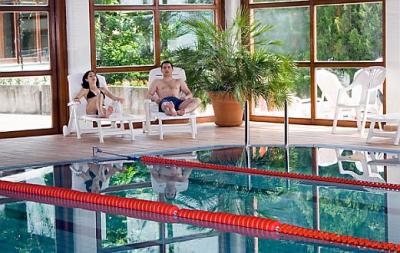 Club Tihany Bungalows at Lake Balaton - swimming pool in Club Tihany - ✔️ Club Tihany Bungalows**** - Tihany - Lake Balaton