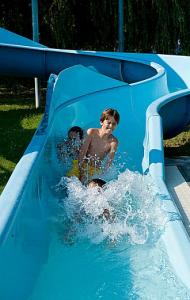 Water slide in holiday centre Club Tihany - Wellness Hotel Club Tihany at Lake Balaton  - Hotel Club Tihany**** - Directly on the shore of Lake Balaton