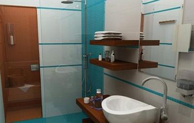 Bathroom of Echo Residence All Suite Luxury Hotel in Tihany - Echo Residence Tihany - Luxury All Suite Hotel Tihany