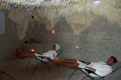 Salt cave in Zenit Hotel Vonyarvashegy at Lake Balaton - ✔️ Hotel Zenit**** Balaton Vonyarcvashegy - discount wellness hotel with panoramic view to Lake Balaton